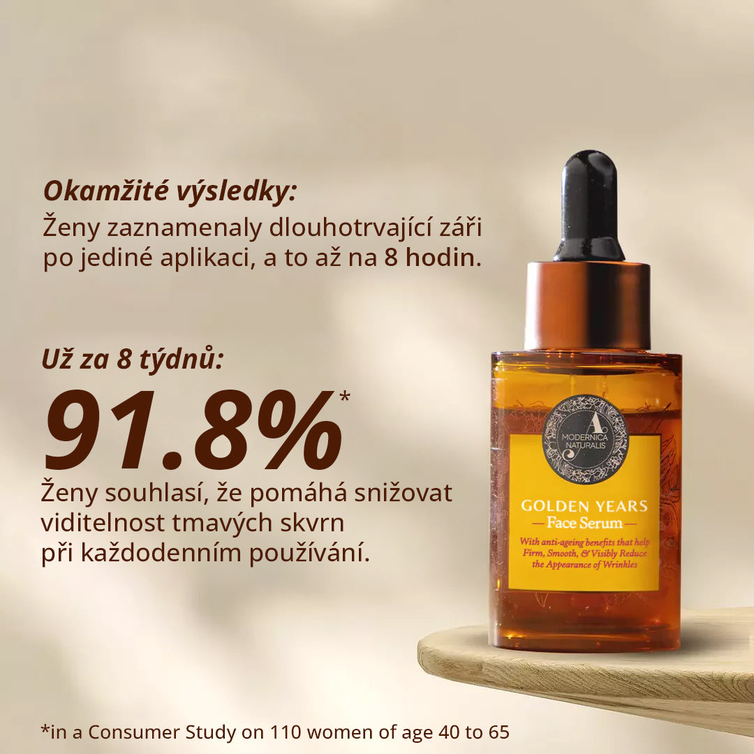 Golden Years Pleťové Sérum (Golden Years Face Serum)