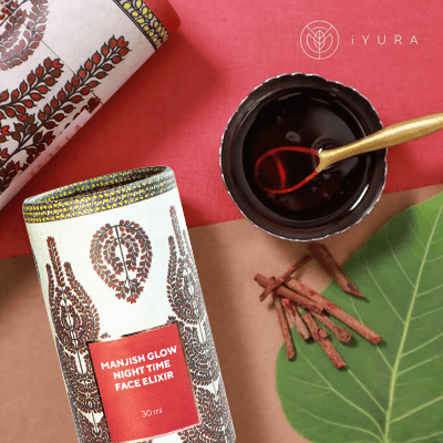 Manjish Rozjasňující Noční Pleťový Elixír (Manjish Glow Night Time Face Elixir)